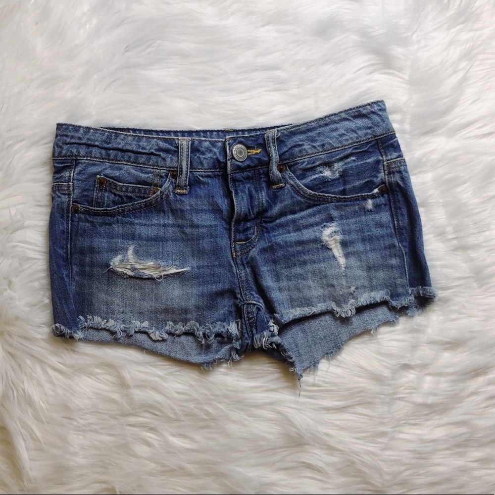american eagle jean shorts